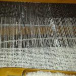 Shawl on the loom